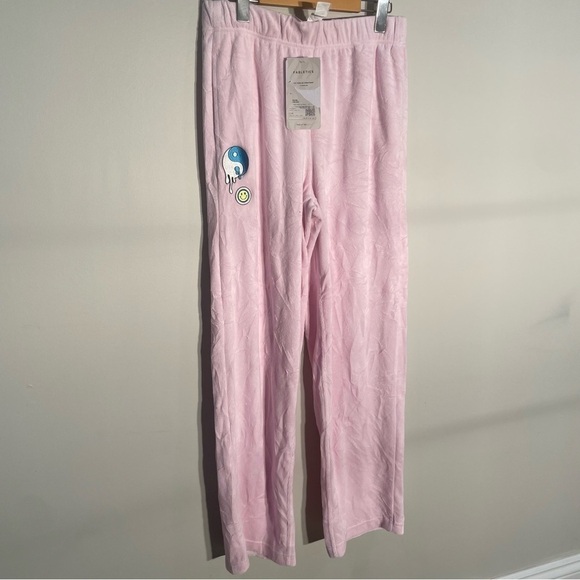Towel Terry Wide Leg Sweatpant med fabletics NWT - Picture 2 of 8